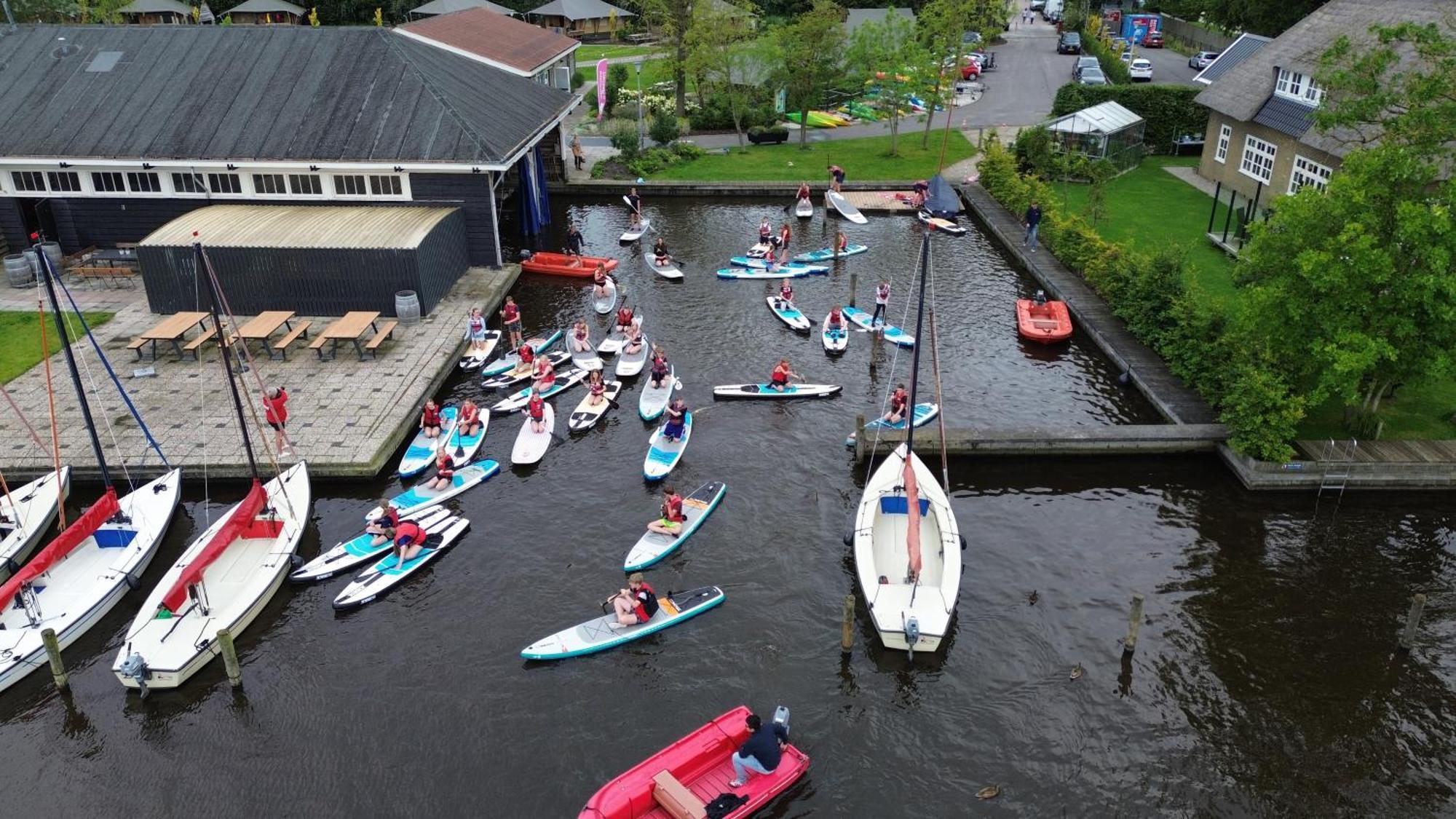Waterherberg it Beaken Heeg Exterior foto